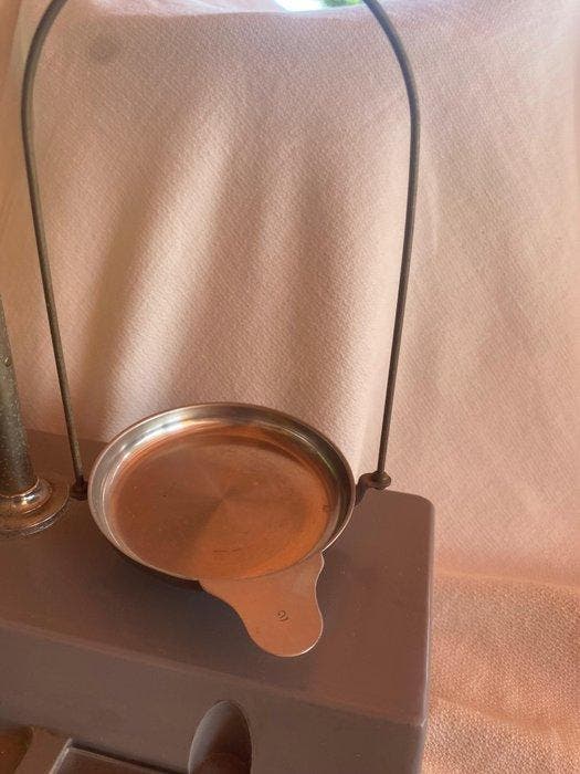 Apotheek gereedschap - Schaal / Weegschaal, Antiquités & Art, Antiquités | Assiettes décoratives & Carrelages