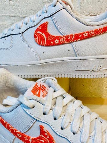 Nike - Air Force One Orange Bandana P42 - Sneakers - Maat:, Nieuw
