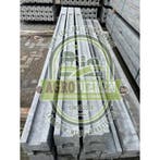 Betonpaal - betonnen tussenpaal - grijs - h 248cm gleuf 4cm