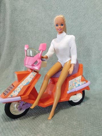 Mattel - Barbiepop Scooter Barbie - 1980-1990