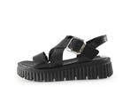 Tamaris Sandalen in maat 37 Zwart, Tamaris, Verzenden, Zwart, Sandalen of Muiltjes