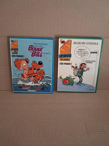Spirou (magazine) - Recueils N°185 au N°190 - 6 Album -