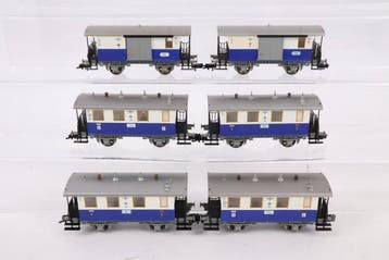 Fleischmann H0 - 5053/5054 - Wagon de passagers pour trains, Nieuw