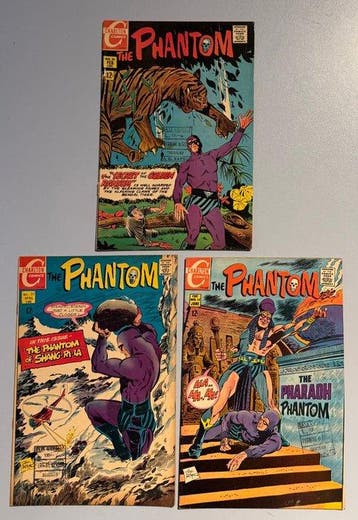 the Phantom #30-37, 40, 43-48 - 15 Comic - 1969/1972, Boeken, Nieuw