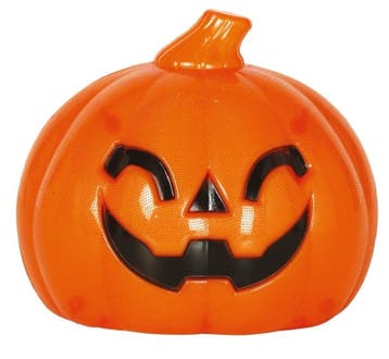 Halloween Pompoen Licht 10cm, Verzenden, Nieuw