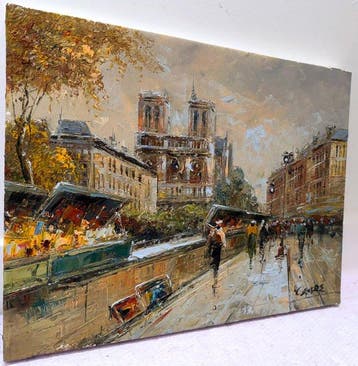 Christof Vevers (1962) - Paris - Quais de Seine - Les