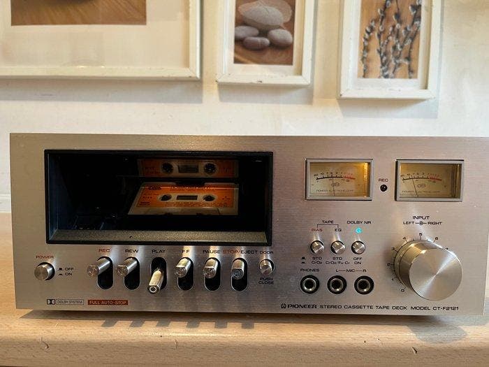 Pioneer - CT-F2121 Cassetterecorder-speler, Audio, Tv en Foto, Radio's