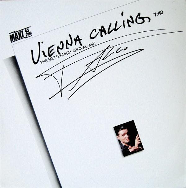 Falco - Vienna Calling (The Metternich Arrival-Mix), Cd's en Dvd's, Vinyl | Pop, Gebruikt, Verzenden