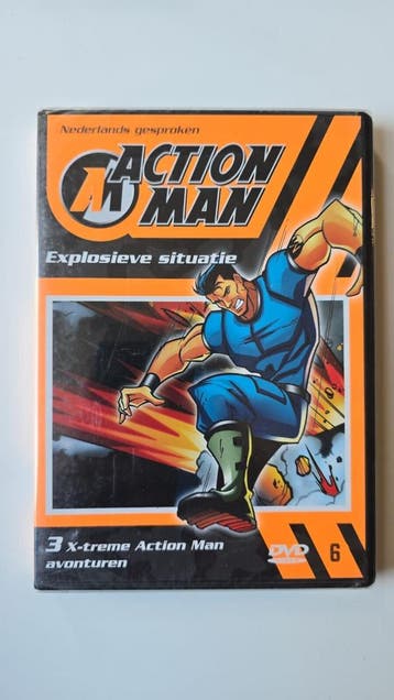 ACTION MAN EXPLOSIEVE SITUATIE (IN SEAL) (DVD), Gebruikt