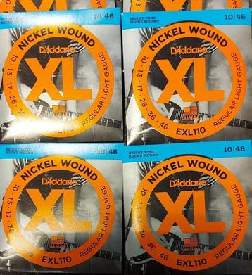 DAddario EXL110 010-046 - 20 sets of strings for electrical