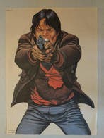 malik - Vintage police targe - Années 1980