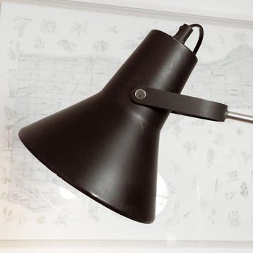 IKEA - Bureaulamp - 1063 - Staal - Zwarte bureaulamp model