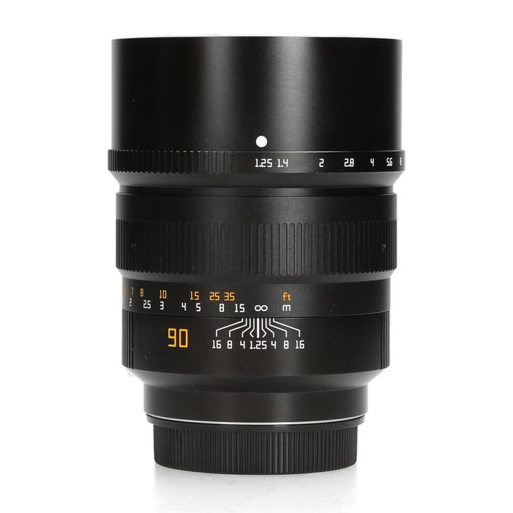 TTartisan 90mm F1.25 black - Leica L-mount - 1 jaar garantie, TV, Hi-fi & Vidéo, Photo | Lentilles & Objectifs, Comme neuf, Enlèvement ou Envoi