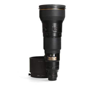 Nikon AF-S 600mm f/4 D IF-ED II - Telelens - 1 jaar garantie, Ophalen of Verzenden, Comme neuf