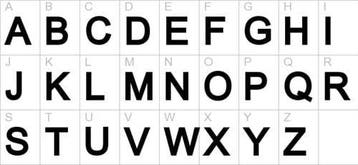 Alfabet Styropor Piepschuim letter V, Nieuw