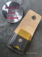 Zippo - Handmade Genuine Leather case for Zippo lighter -
