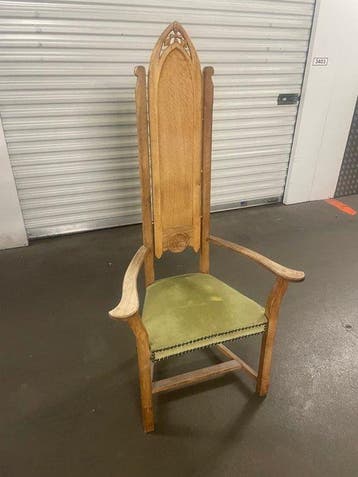 Fauteuil - Hout, Fluweel