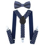 Fako Fashion - Kinder Bretels Met Vlinderstrik - Stippen -, Kinderen en Baby's, Kinderkleding | Overige, Verzenden, Nieuw