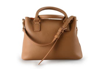 Laurent David Handtas Cognac, Handtassen en Accessoires, Verzenden, Zo goed als nieuw