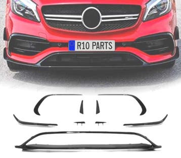 SPOILER LAME DE PARE-CHOCS AVANT MERCEDES W176 LOOK AMG A45, Verzenden