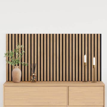 vidaXL Wandpanelen 2 st 60,5 x 60 cm Naturel, Doe-het-zelf en Bouw, Verzenden, Nieuw