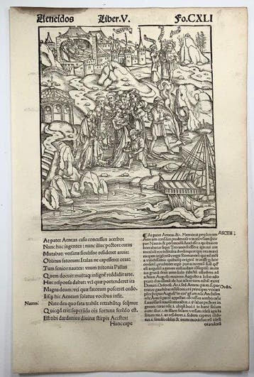 Master of the Gruninger School (XVI) - Aeneas in Sicily,