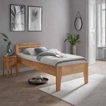 Forestales Chicago I Massief Houten Bed 1 Persoons - 90 x 21, Nieuw