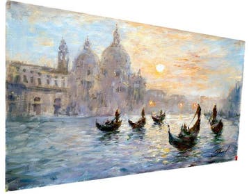 Mikhail Kraiev (1957) - Venise – Le Ballet des Gondoliers au