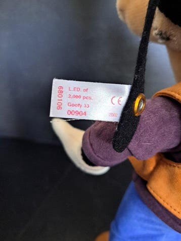 Steiff - Jouet Goofy - 2000-2010 - Allemagne