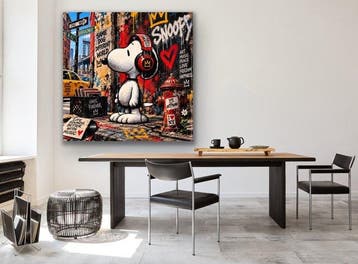 ERIC BRUMETTE - DJ SNOOPY SAVED MY LIFE IN NEW YORK - Toile
