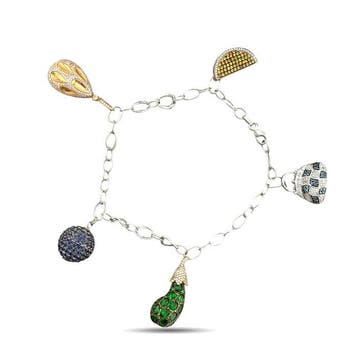 Armband - 18 karaat Witgoud, Exclusieve armband van, Nieuw