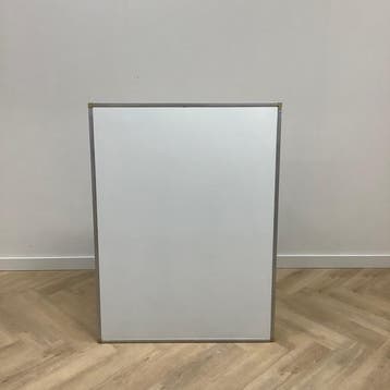 magnetisch whiteboard, (hxbxd) 120x90 cm, Gebruikt, Bureau