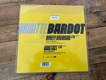 Brigitte Bardot - Harley Davidson/Contact - 10 picture disc, Nieuw in verpakking