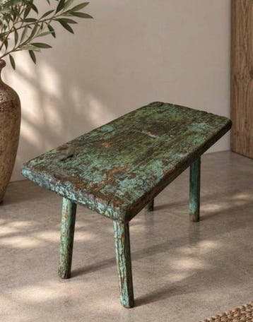 Kruk - Hout, Eik - Oude houten melkkruk