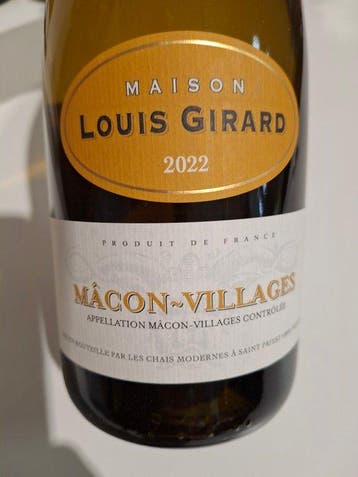 2022 Maison Louis Girard - Macon Villages - 6 Flessen (0.75