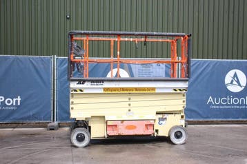 Veiling: Schaarlift JLG 2646ES Elektrisch 9.9m 2014, Ophalen