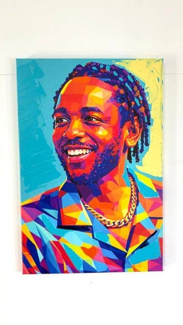 Azzurra Lo Bello - Kendrick Lamar – Global Hip Hop rapper, Antiek en Kunst