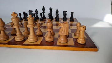 Schaakspel - Hout
