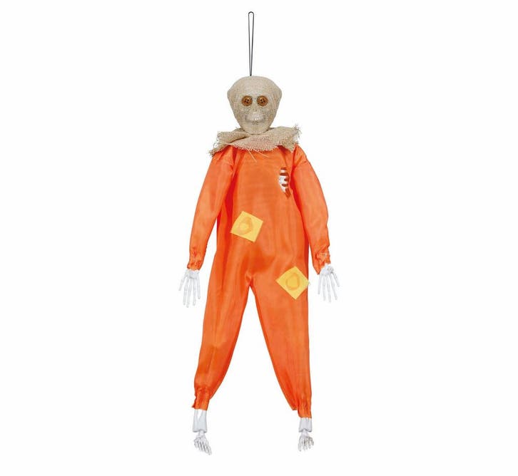 Halloween Hangdecoratie Skelet Vogelverschrikker 40cm, Hobby en Vrije tijd, Feestartikelen, Nieuw, Verzenden