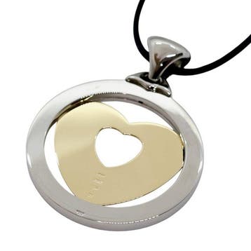 Bvlgari - Hanger - Tondo Heart Pendant - 18 karaat Geel