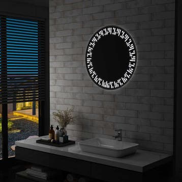 vidaXL Badkamerspiegel LED 70 cm, Huis en Inrichting, Woonaccessoires | Spiegels, Verzenden, Nieuw