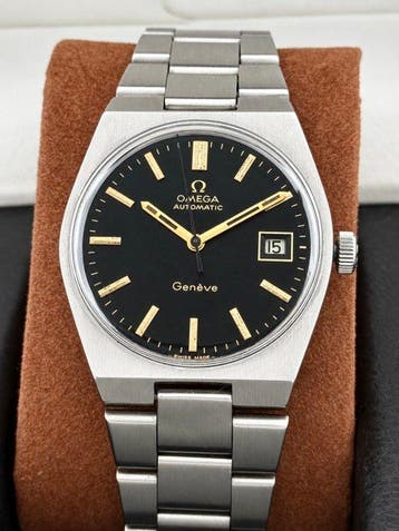 Omega - Zonder minimumprijs - Automatic Geneve Black Dial
