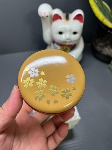Natsume - Yamanaka Lacquerware Bonbori Cherry Blossom