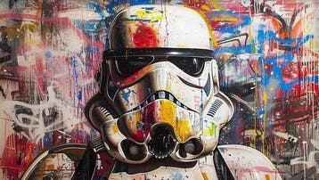 I_KONIQ - Stormtrooper in street art style, Verzamelen, Nieuw