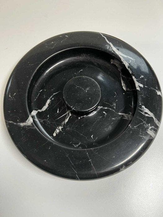 Cendrier - Marbre - Marmo Marquina marbre, Antiek en Kunst, Curiosa en Brocante
