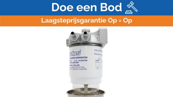 Bieden: Vetus Marine Diesel Fuel Water Separator Filter VT3, Watersport en Boten, Bootonderdelen, Ophalen of Verzenden