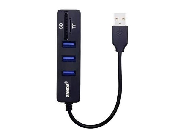 Veiling - Sanda sd-3800 usb hub 3 poorten, Divers, Divers Autre
