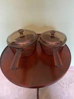 Corning - Kookpan (2) - Vision - Glas - Visions by Corning, Antiek en Kunst