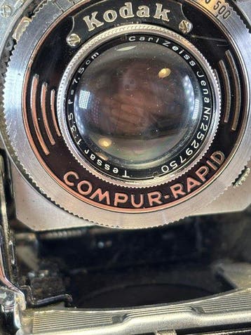 Kodak Duo Six-20 met Tessar 3.7/7,5cm | Analoge opvouwbare, Nieuw