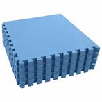 vidaXL Zwemgrondmat 24 pcs Blauw 8,64  EVA Schuim, Verzenden, Nieuw
